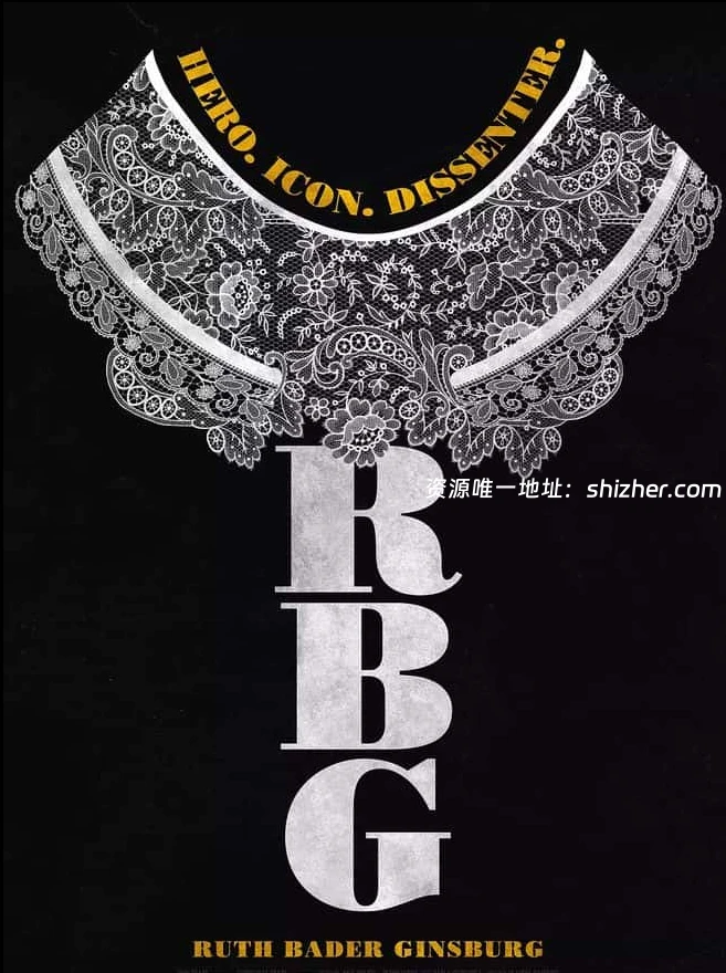 美国纪录片《大法官金斯伯格 RBG 2018》英语中英双字 无水印纯净版 1080P/MKV/6.22G 女大法官金斯伯格