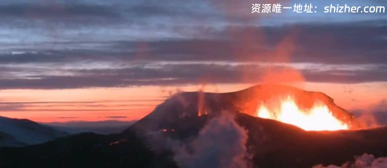 美国纪录片《灰冰中的生命 Life From Ash lce 2013》英语中英双字 无 水印纯净版 1080P/MKV/2.29G 冰川下的火山生命