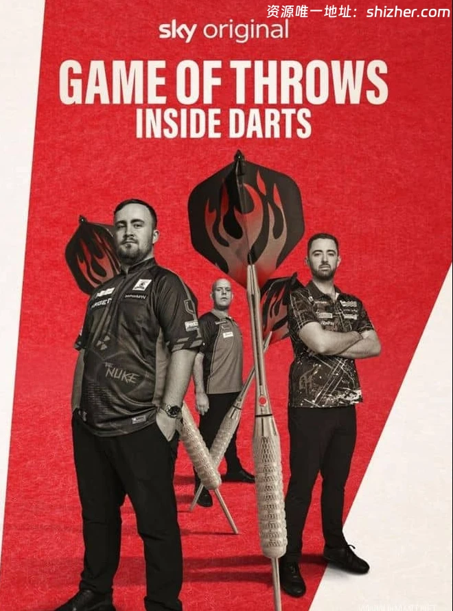英国纪录片《飞镖竞技: 王者之争 Game of Throws: lnside Darts 2024》全3集 英语中英双字 无水印纯净版 1080P/MKV/7.75G 职业飞镖 运动