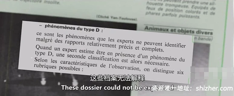 美国纪录片《UFO外星调查员 The Office of UFOs Extraterrestrial lnvestigators》英语中英双字 无水印纯净版 1080P/MKV/1.22G UFO调 查