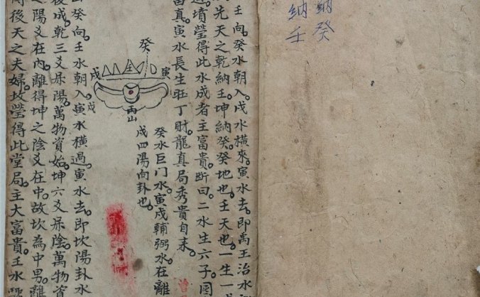 《龙局真穴秘断》（二十二局山向）民间手抄本